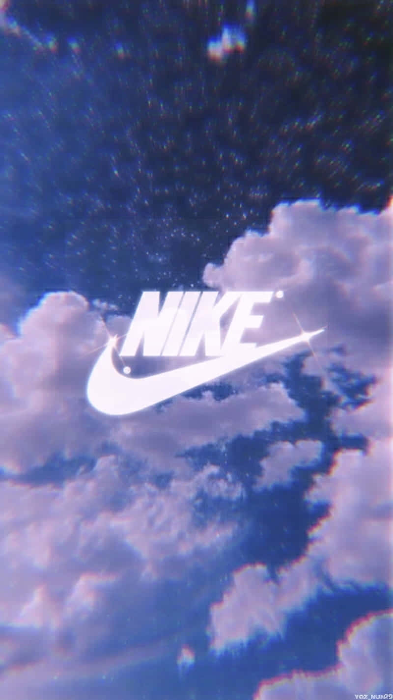 Nike Logo Clouds Aesthetic Wallpaper Wallpaper