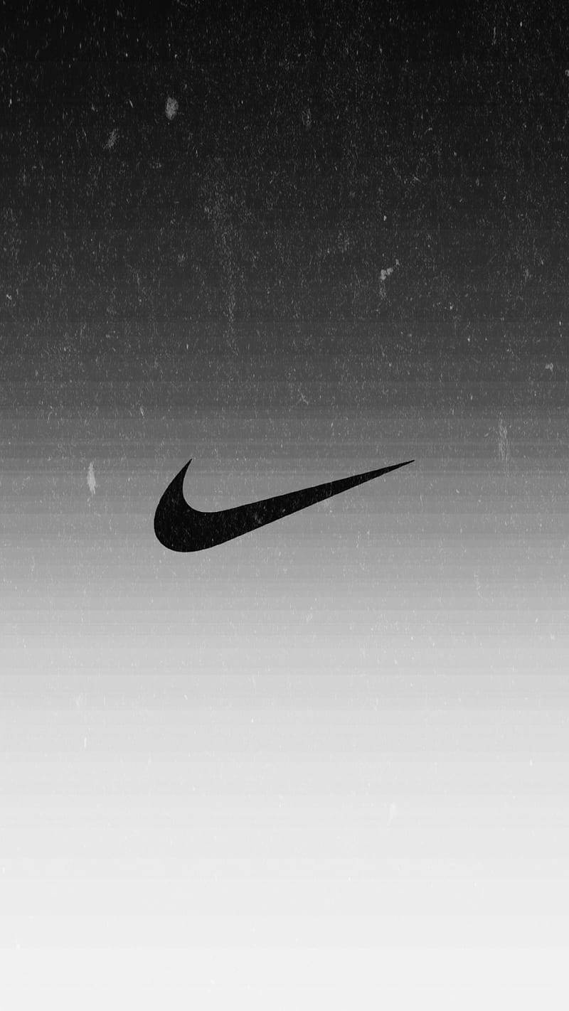 Download Nike Logo Men Phone Gray Wallpaper 