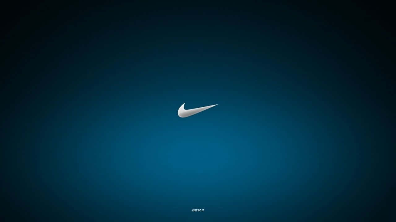 Nike Check Logo Tapet: Se billedet af det legendariske Nike check logo. Wallpaper