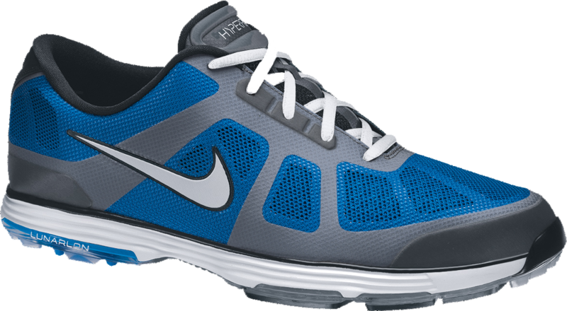 Nike Lunarglide Blue Gray Sneaker PNG