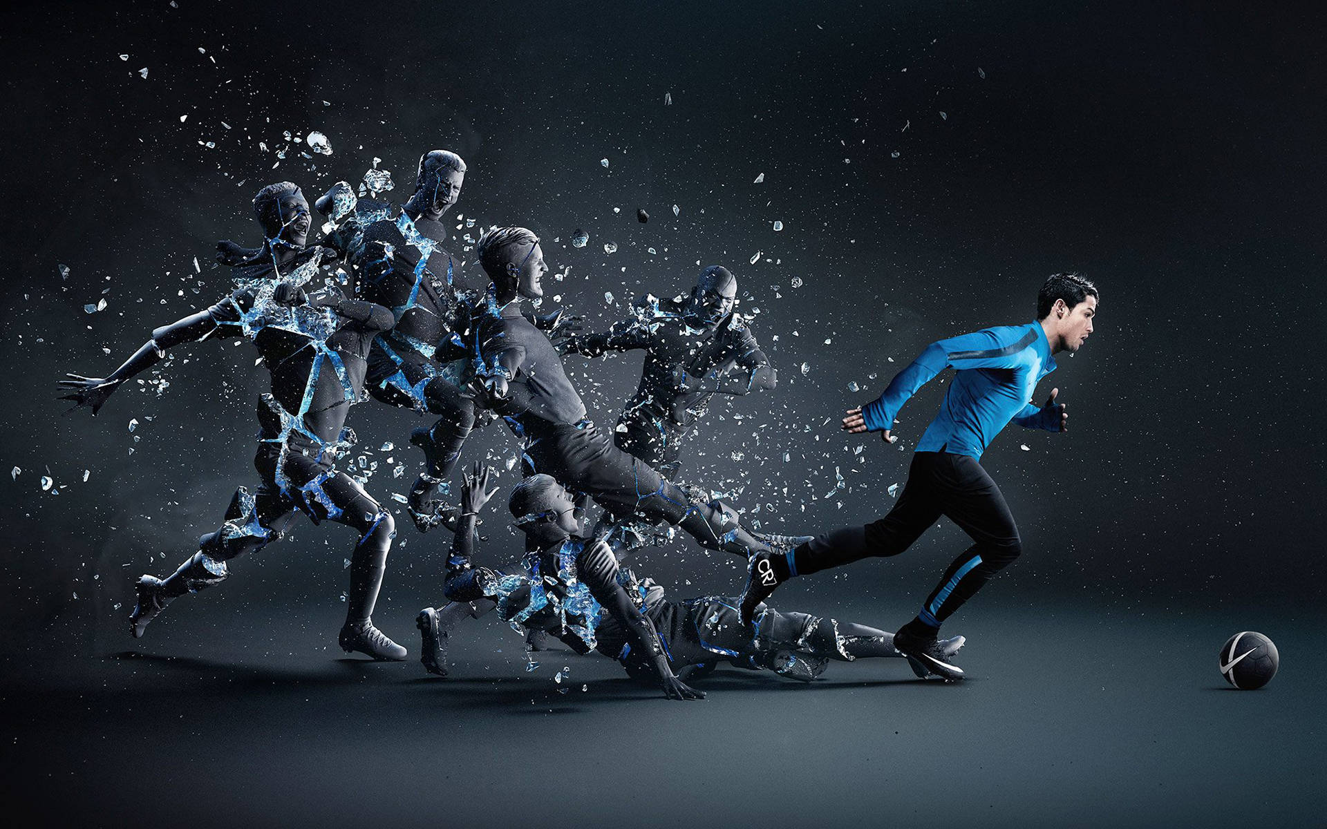 Nike Mercurial Sko CR7 3D Plakat tapet: 
