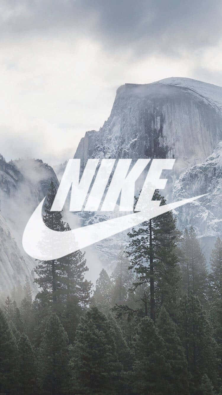 Nike Mountain Aesthetic Wallpaper Wallpaper
