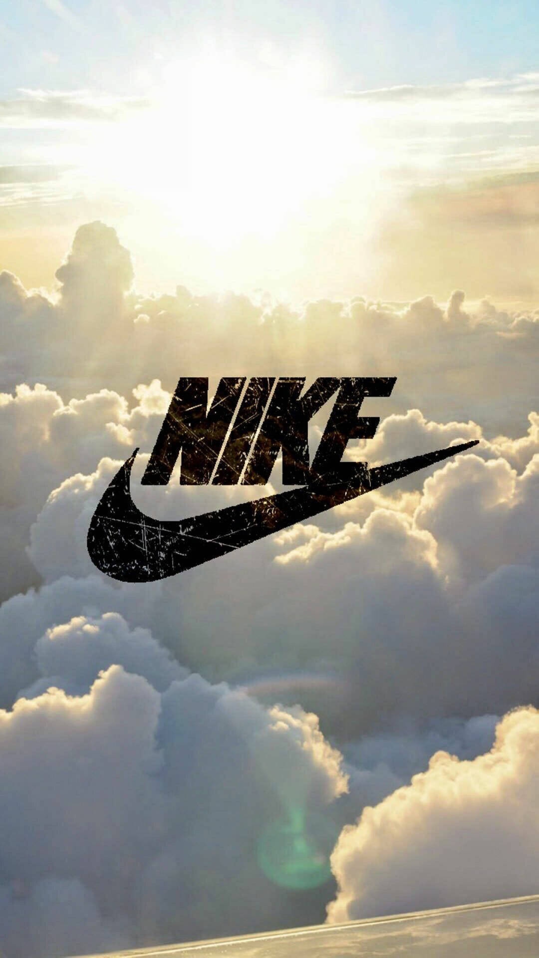 Nike Overskyet Himmel Dope Iphone Wallpaper