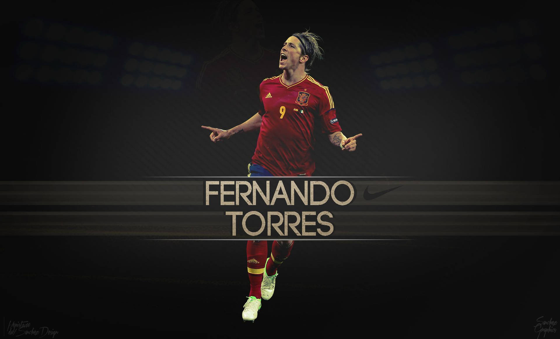 Nike Poster Of Fernando Torres
