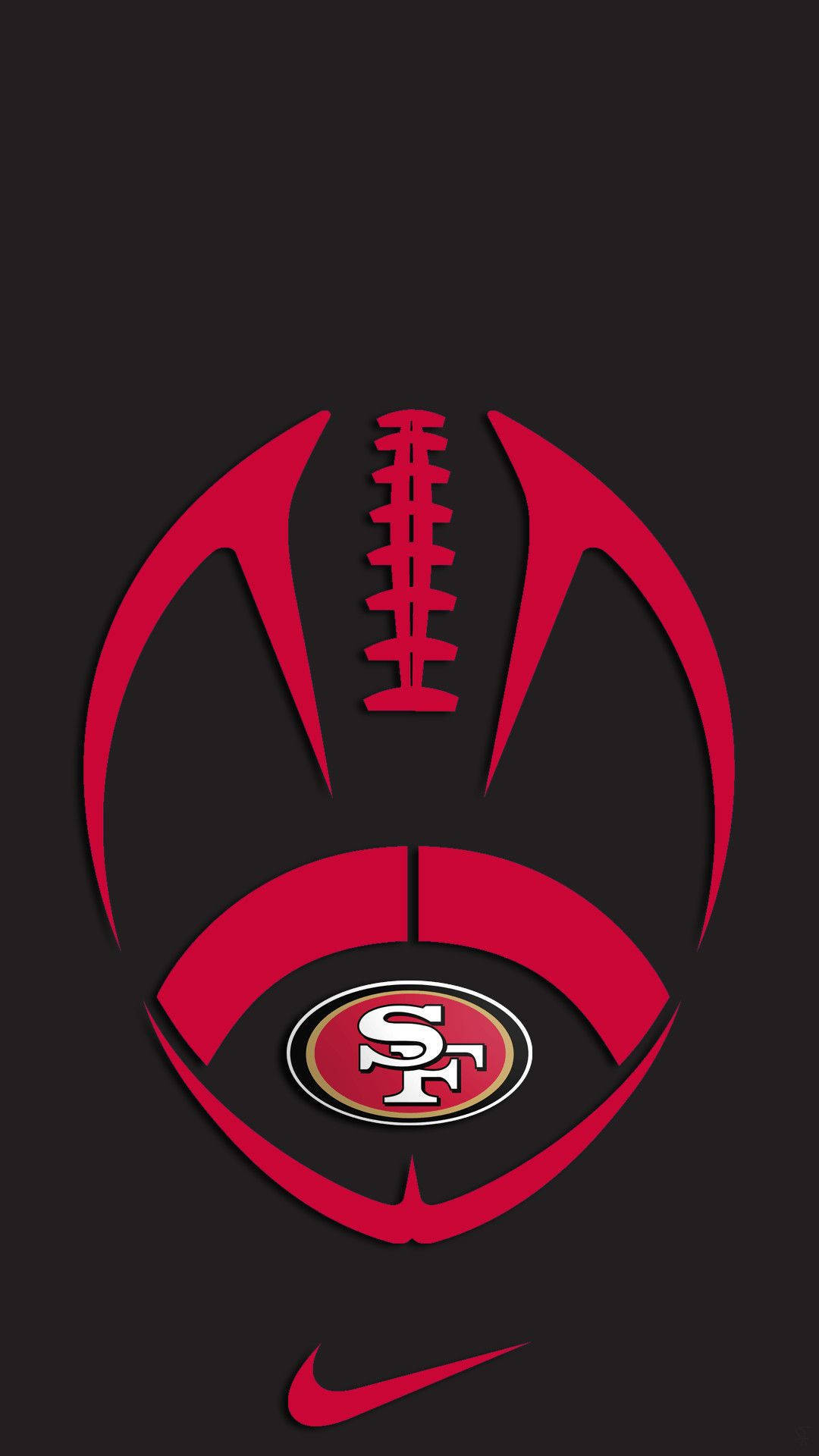 Nike San Francisco 49ers logo Wallpaper