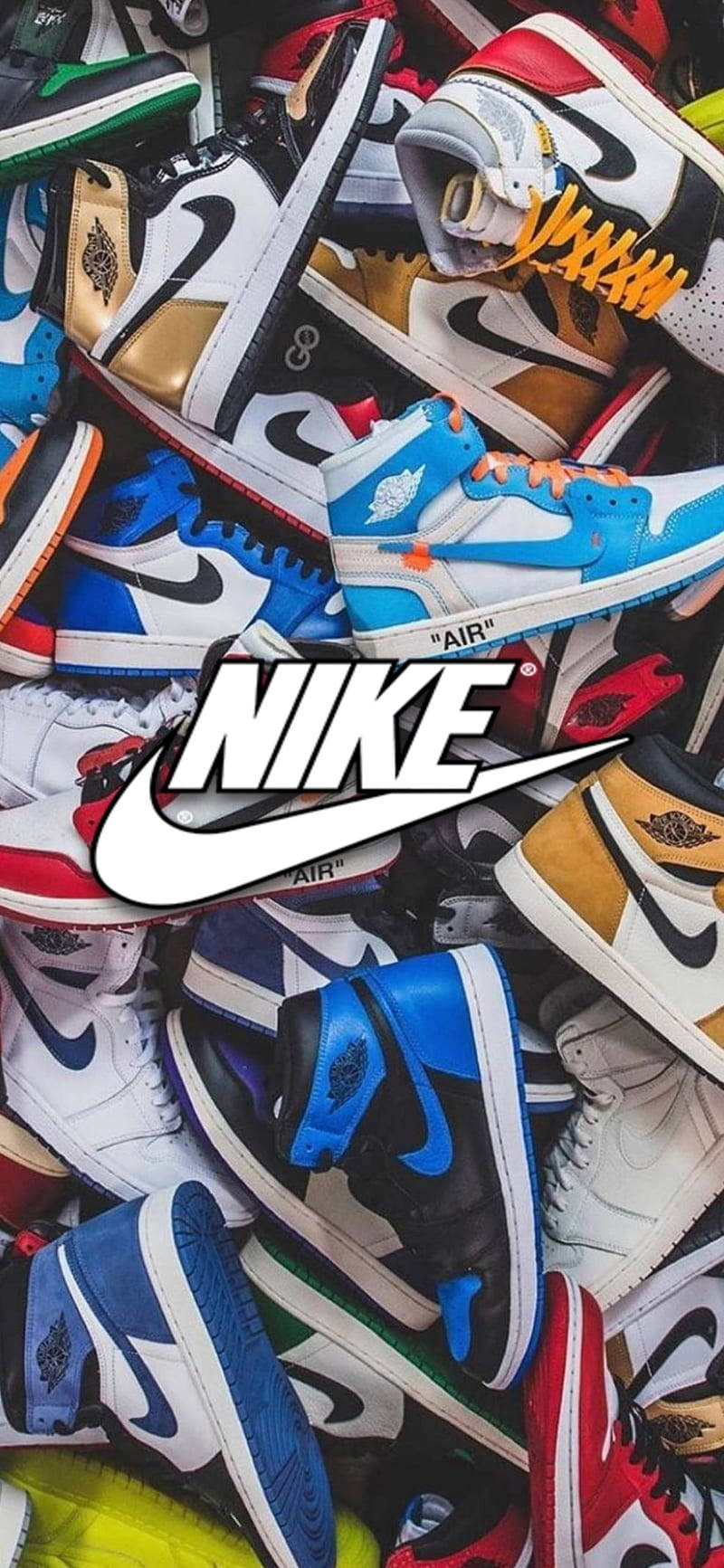 Nike Shoes Jordan Pile Wallpaper