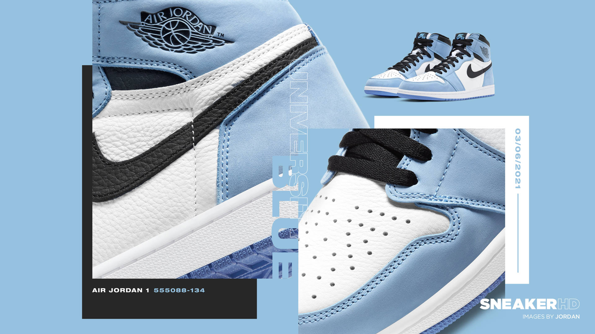 Nike Shoes University Blue Jordans Wallpaper