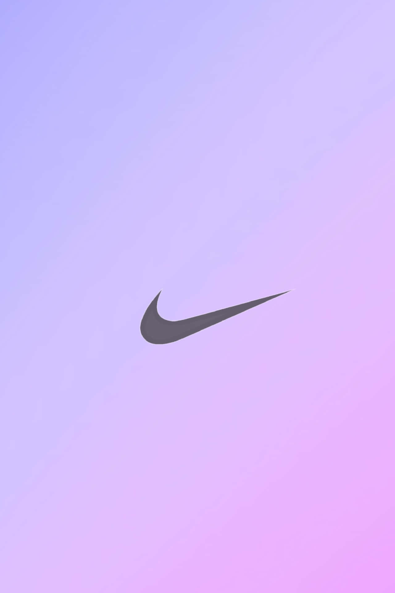 Nike Swoosh Purple Gradient Aesthetic.jpg Wallpaper