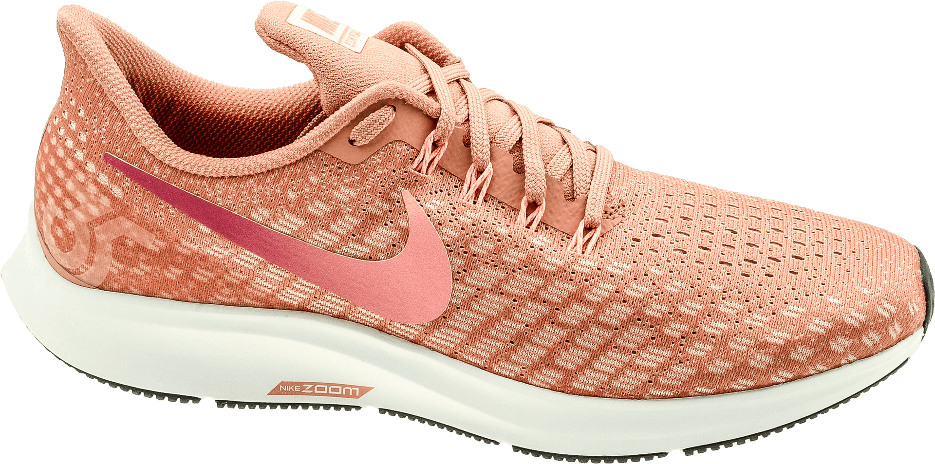 Nike Zoom Running Shoe Peach PNG