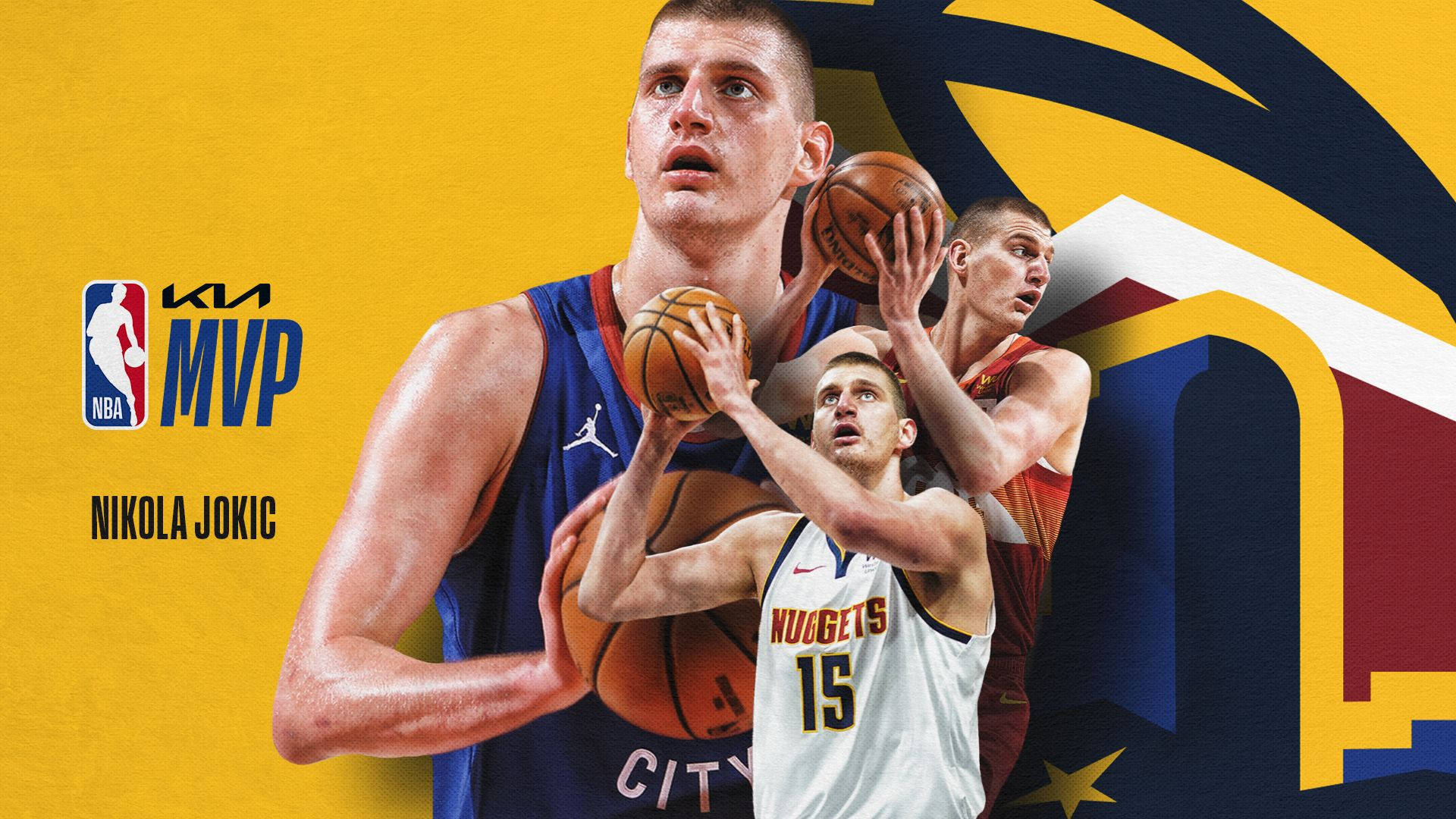 Nikola Jokic NBA MVP Wallpaper
