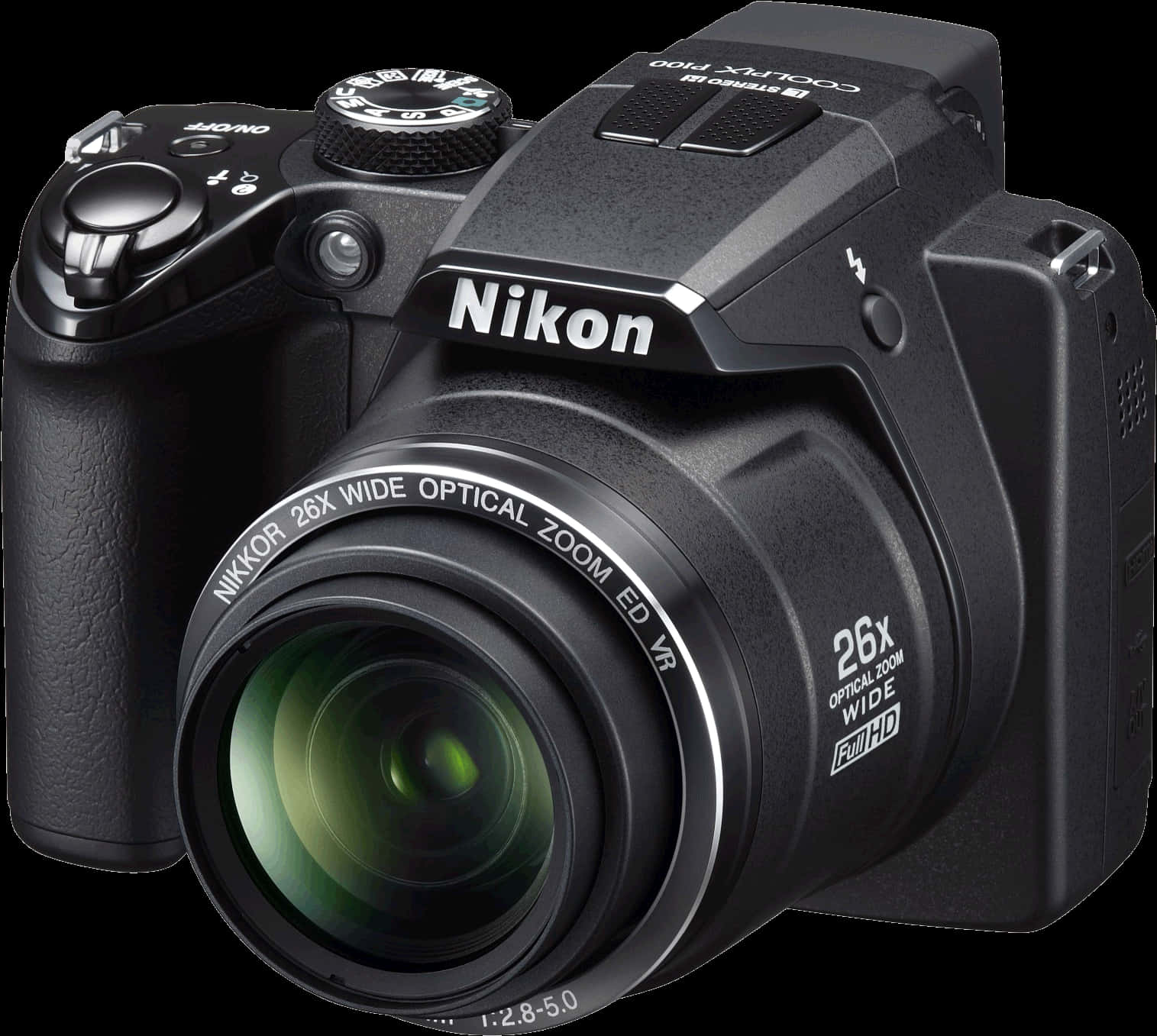 Nikon Coolpix P500 D S L R Camera PNG