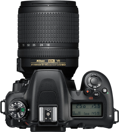 Nikon D S L R Camerawith Lens PNG