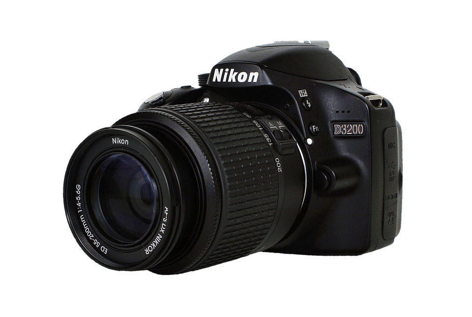 Nikon D3200 D S L R Camera PNG