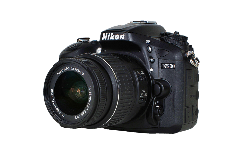 Nikon D7200 D S L R Camera PNG