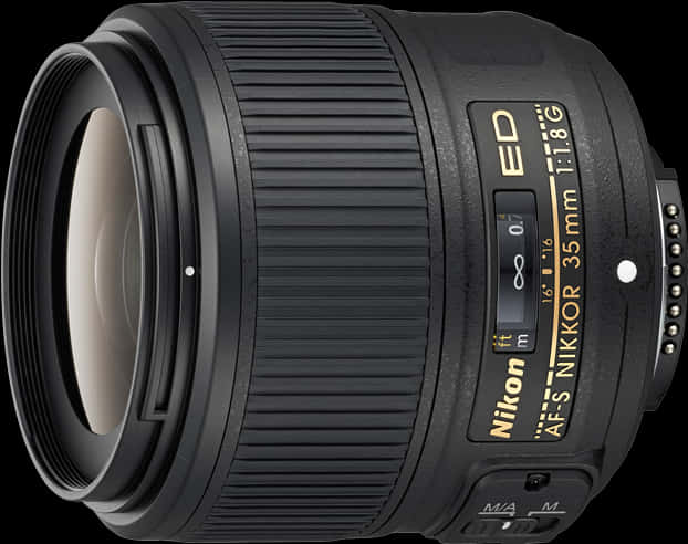 Nikon35mmf1.8 G Lens PNG