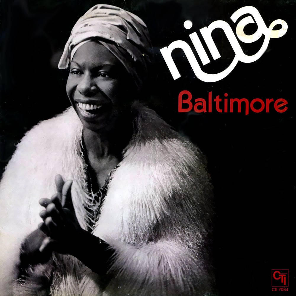 Portadadel Álbum De Estudio De Nina Simone En Baltimore. Fondo de pantalla