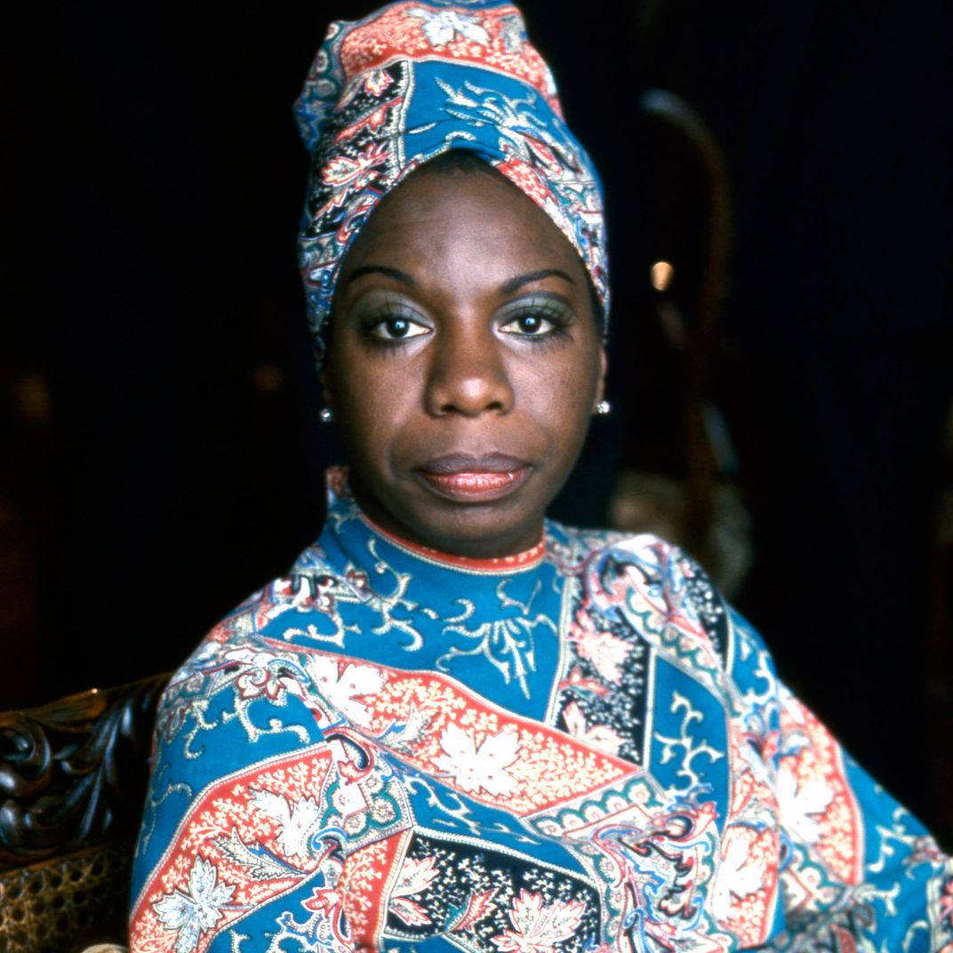 Nina Simone Black Woman Activist Fashion Wallpaper