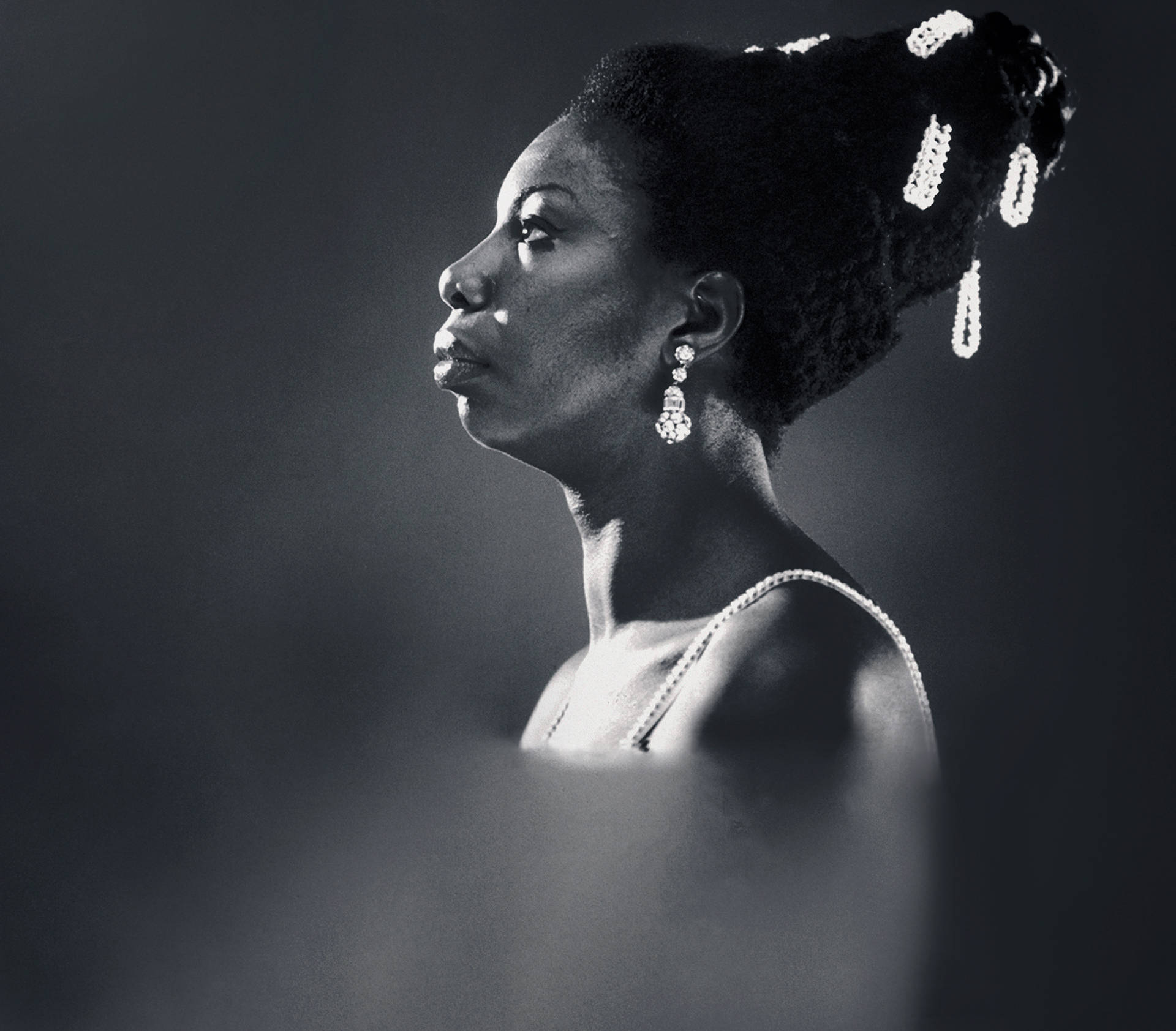 Nina Simone Jazz Singer 1968 Portrait Wallpaper