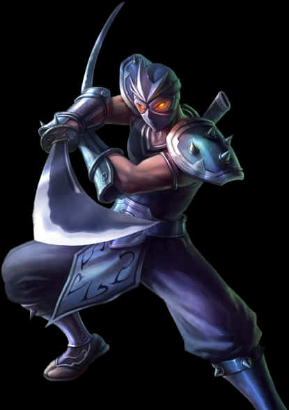 Ninja Champion Leagueof Legends PNG