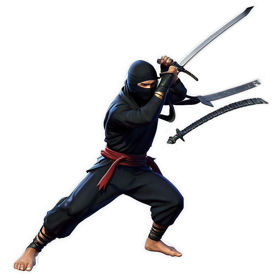 Ninja Fighter Png 06112024 PNG