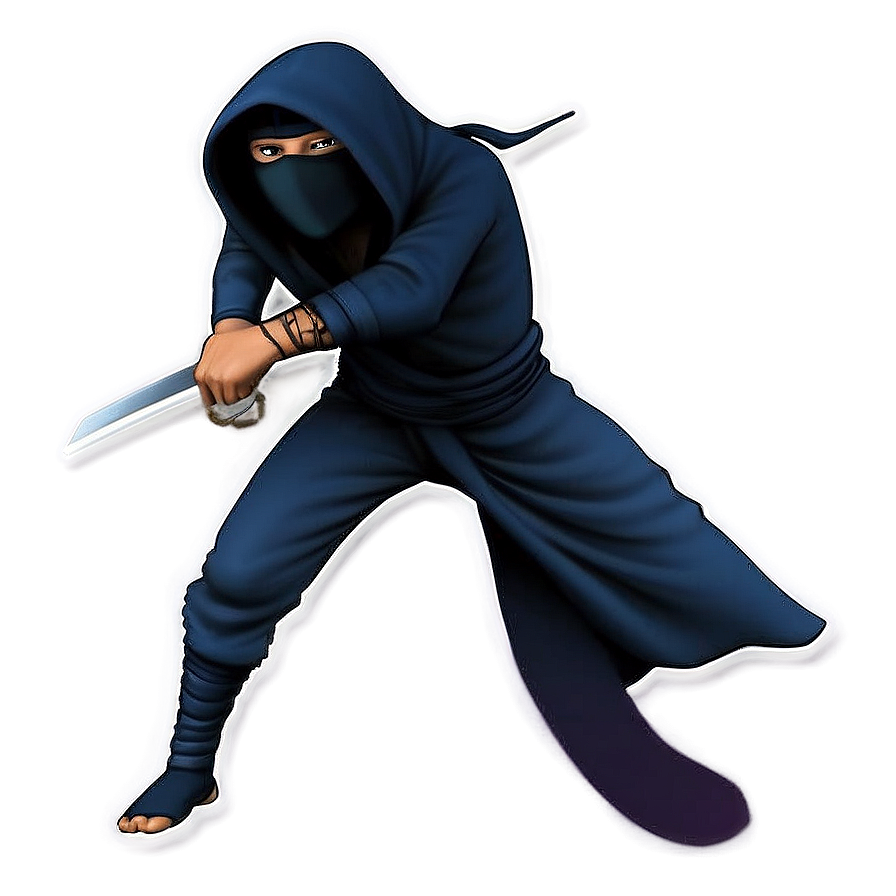 Ninja In The Shadows Png Cln25 PNG