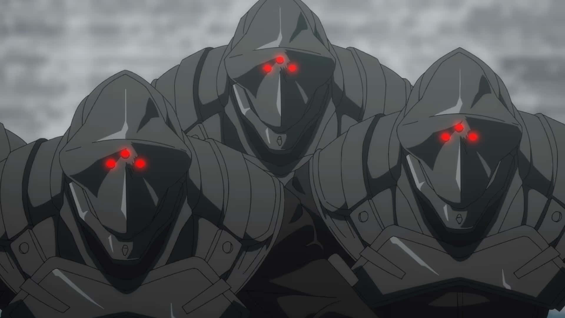 Ninja_ Kamui_ Armored_ Figures_ Red_ Eyes Wallpaper