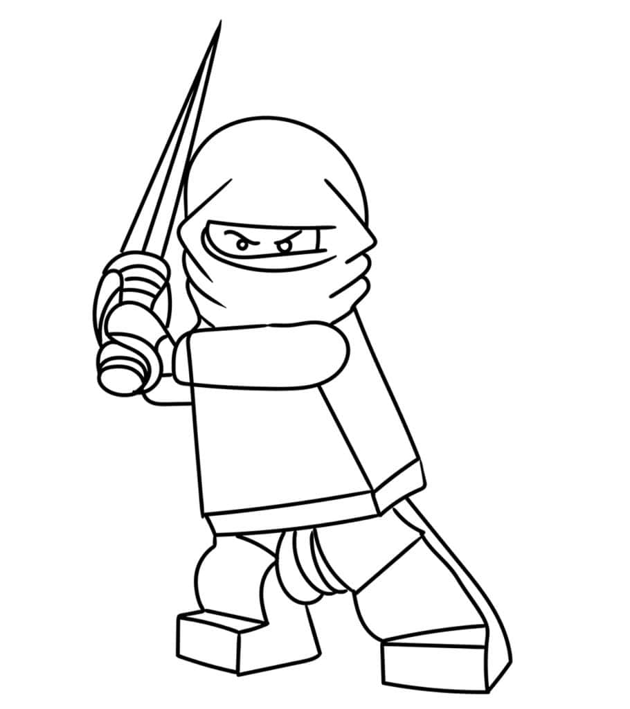 Fri din indre ninja løs med ninja kriger tapet!