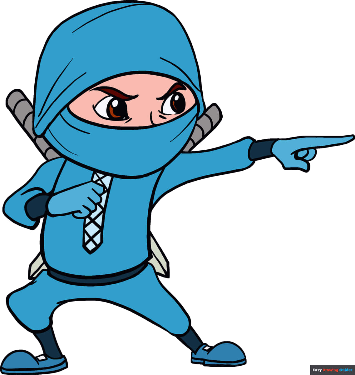 How to Draw a Ninja: 2 Easy Tutorials for Beginners