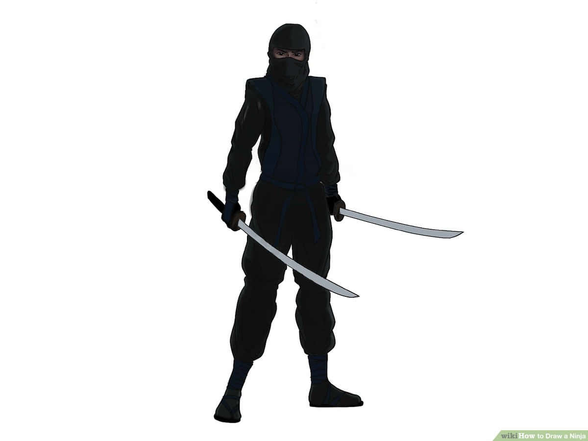 An elusive ninja, ready to take on all obstacles.