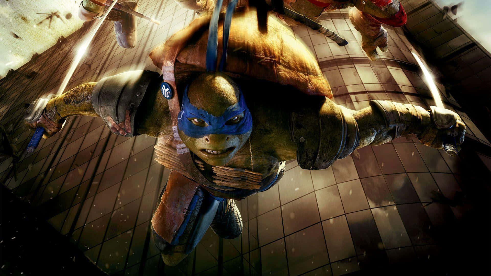 Höjäventyret Med Teenage Mutant Ninja Turtles