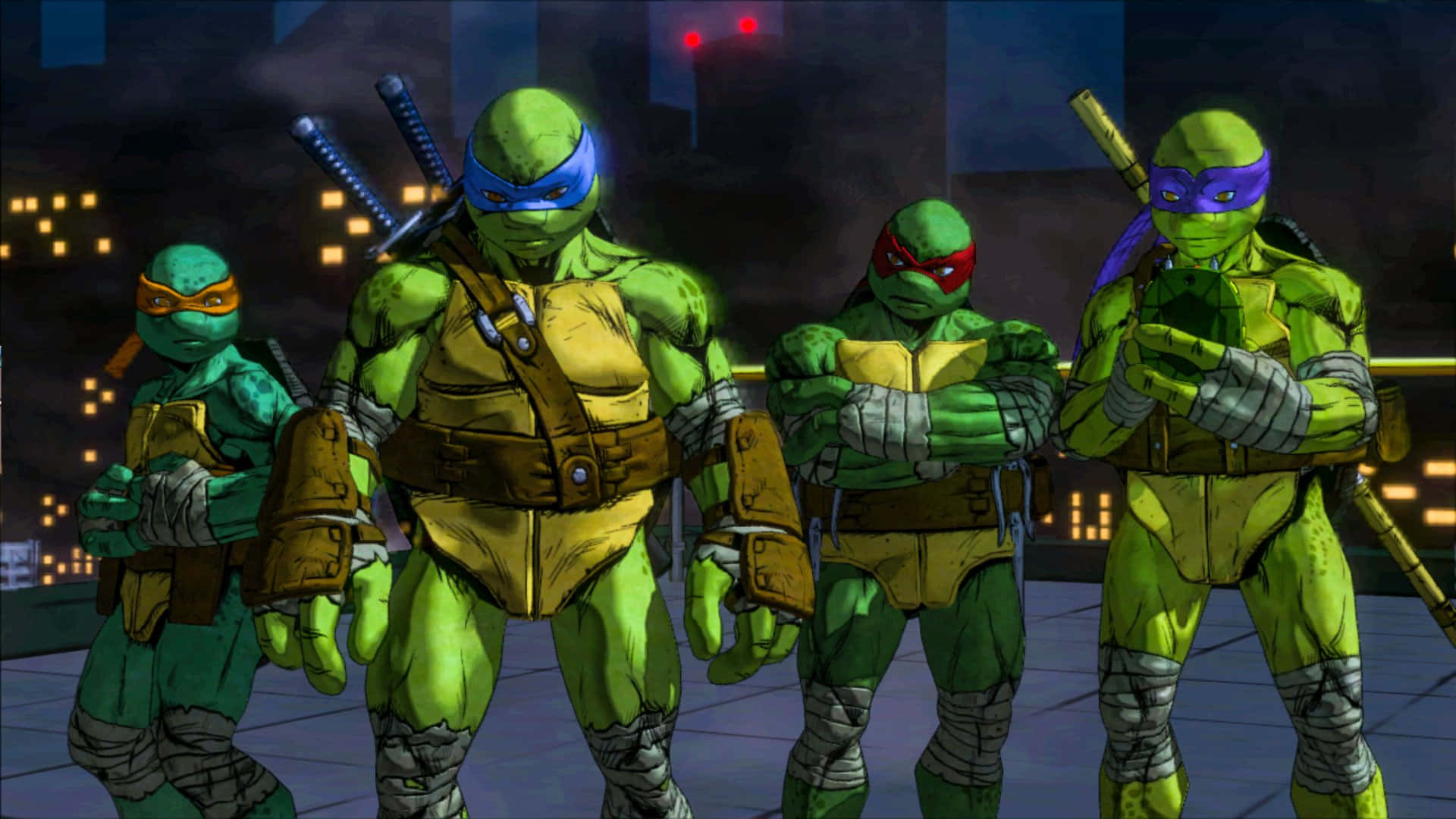 Four Amazing Heroes: The Ninja Turtles