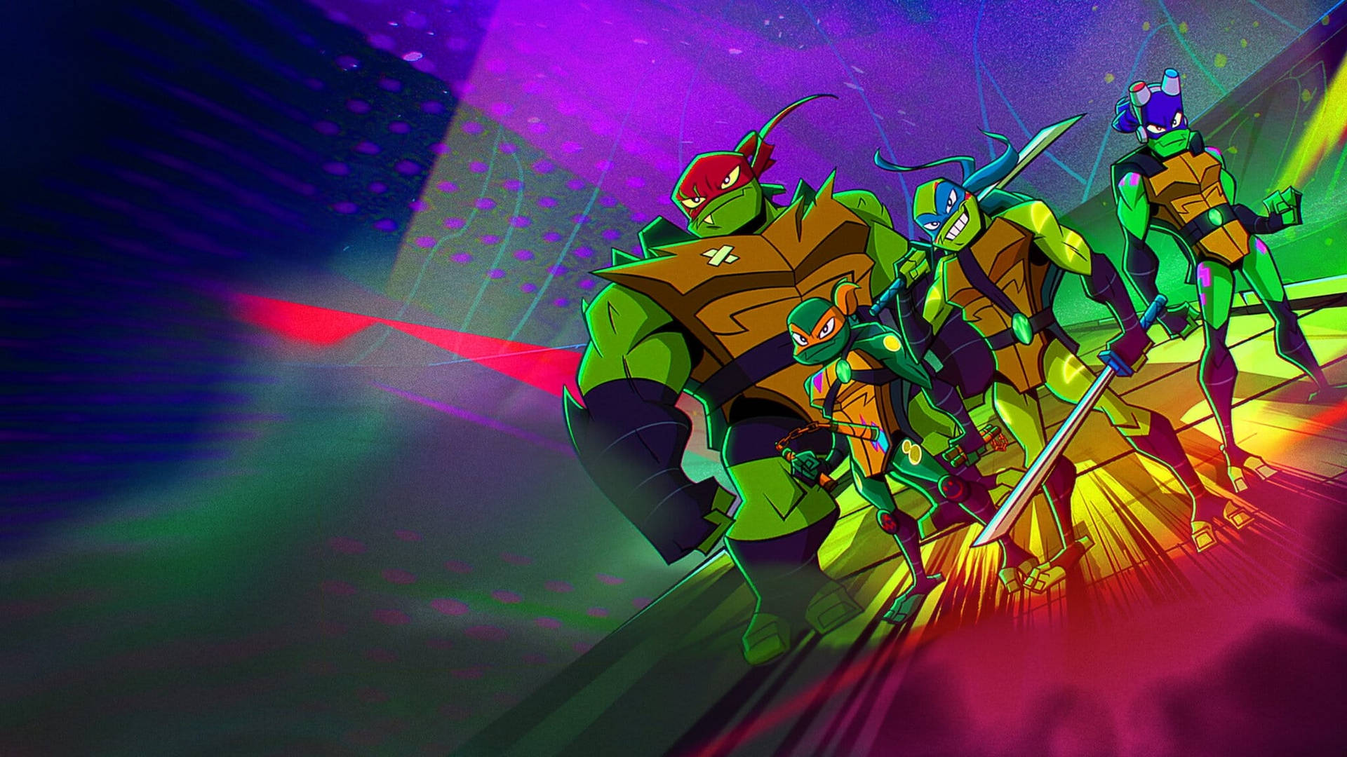 Ninja Turtle 2018 Animering Wallpaper