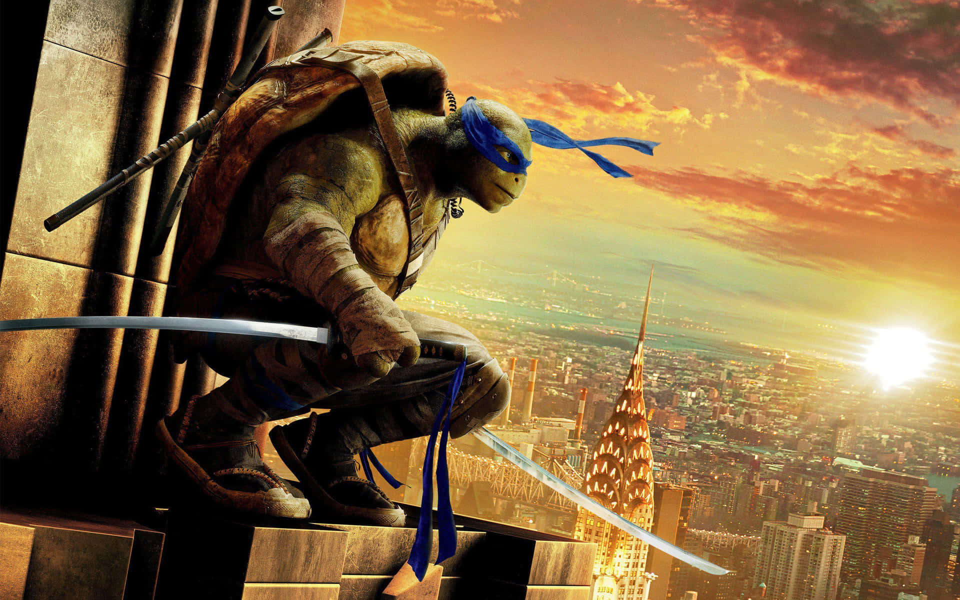 The Fearless Ninja Turtles Pose for an Epic Photoshoot