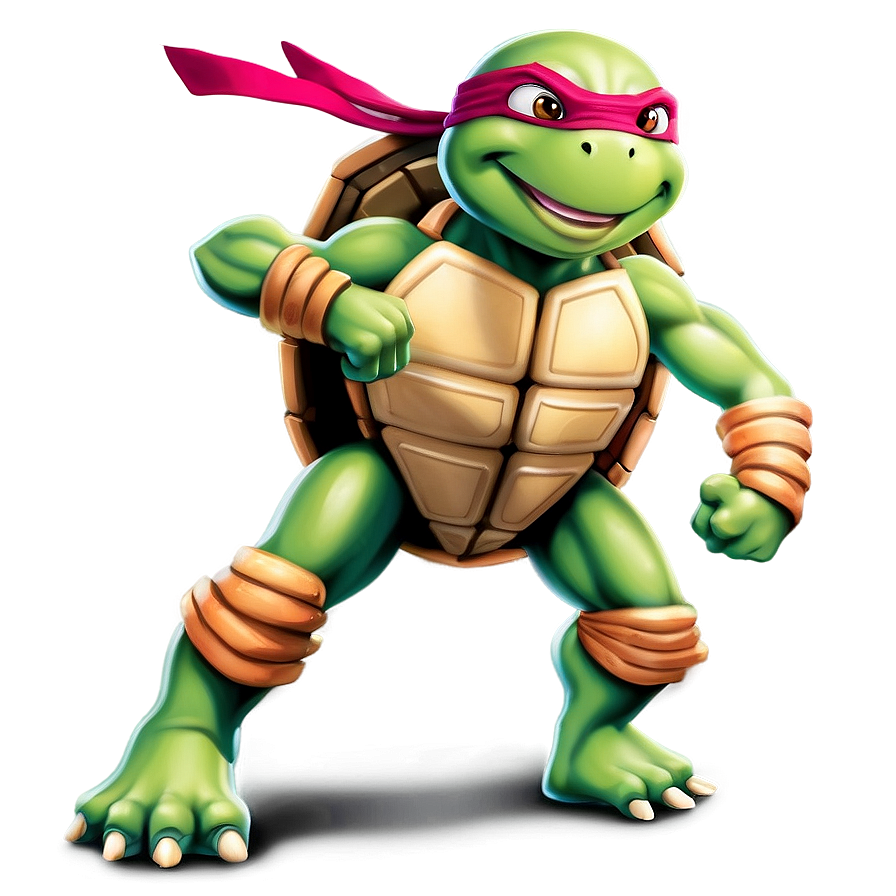 Ninja Turtle Action Pose Png 32 PNG