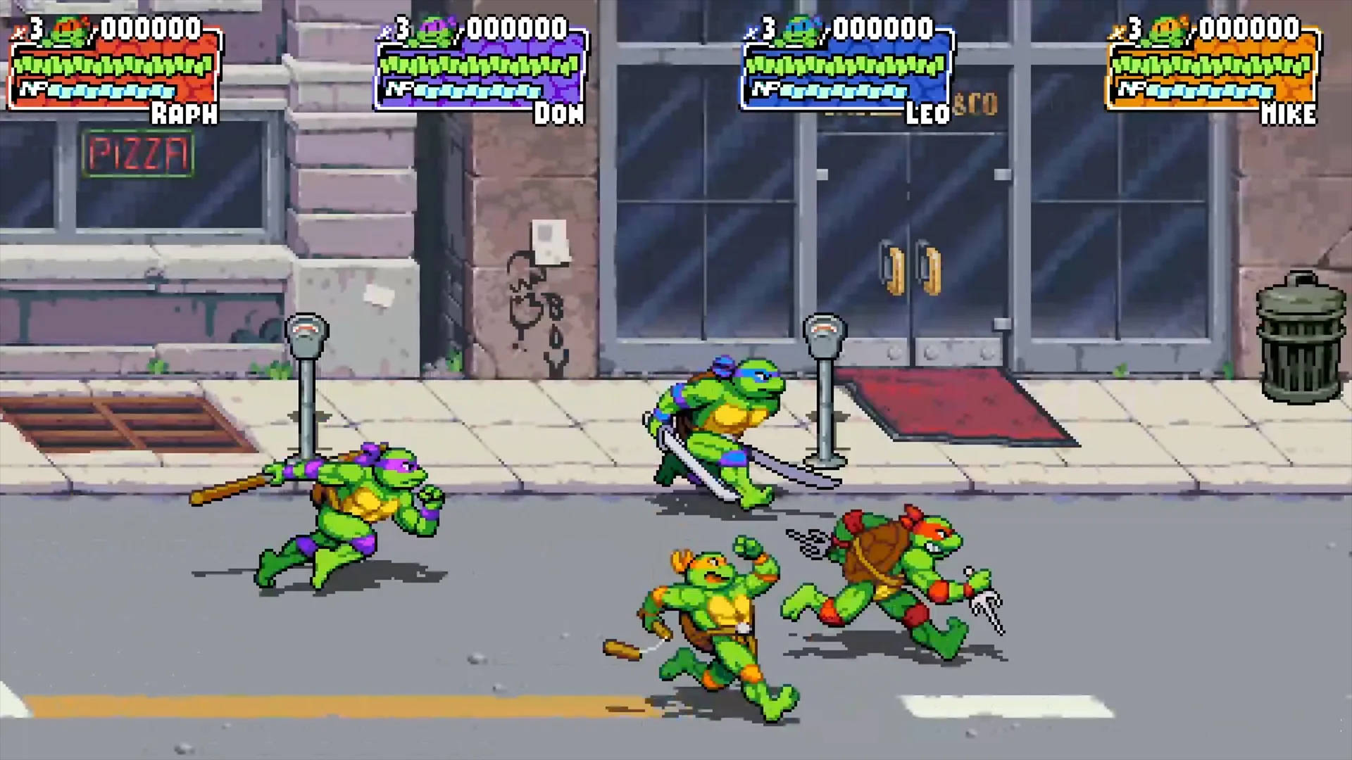 Ninja Turtle Video Game Wallpaper