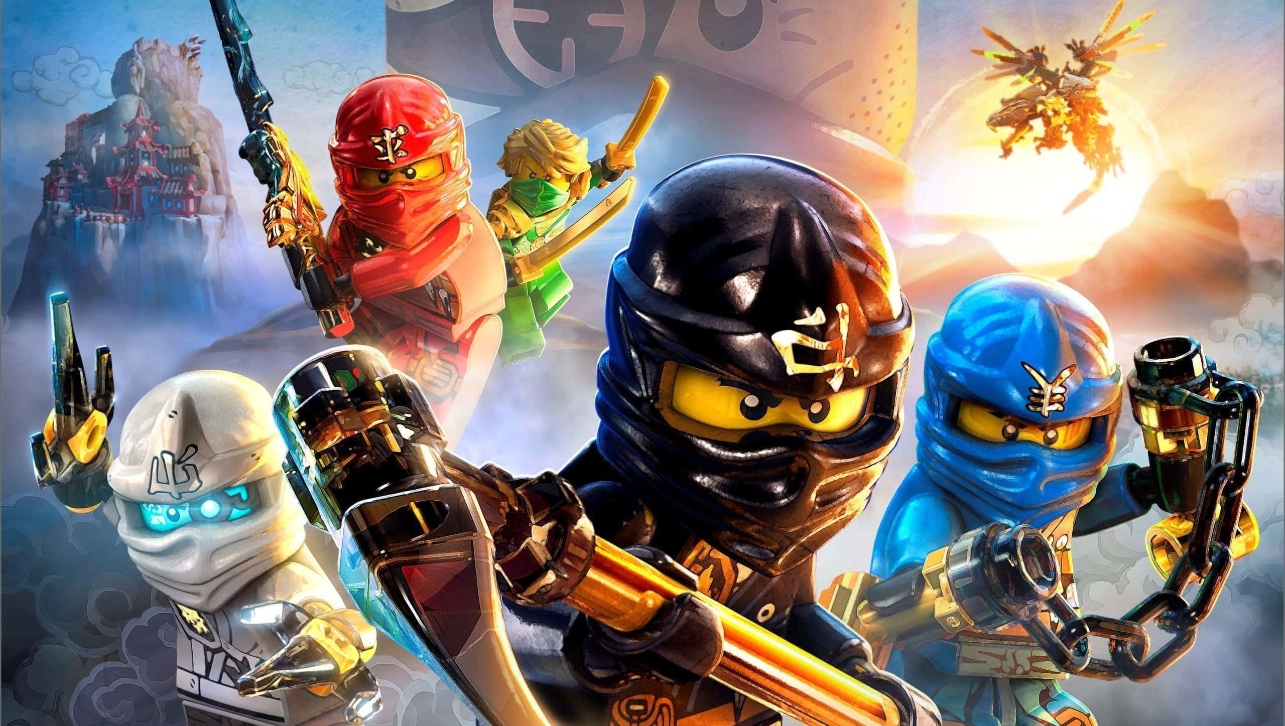 Exciting Ninjago Heroes in Action