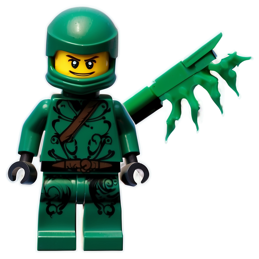 Download Ninjago Lloyd's Green Ninja Suit Png Fya | Wallpapers.com