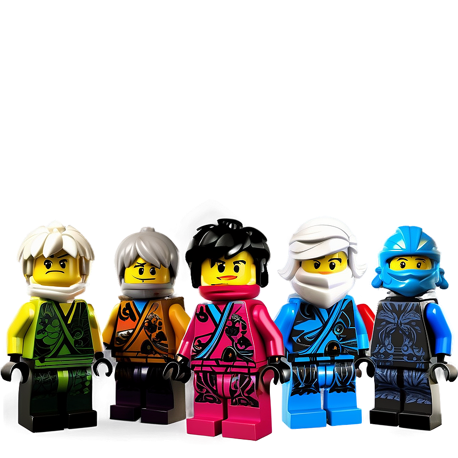 Download Ninjago Movie Characters Png Rhv | Wallpapers.com