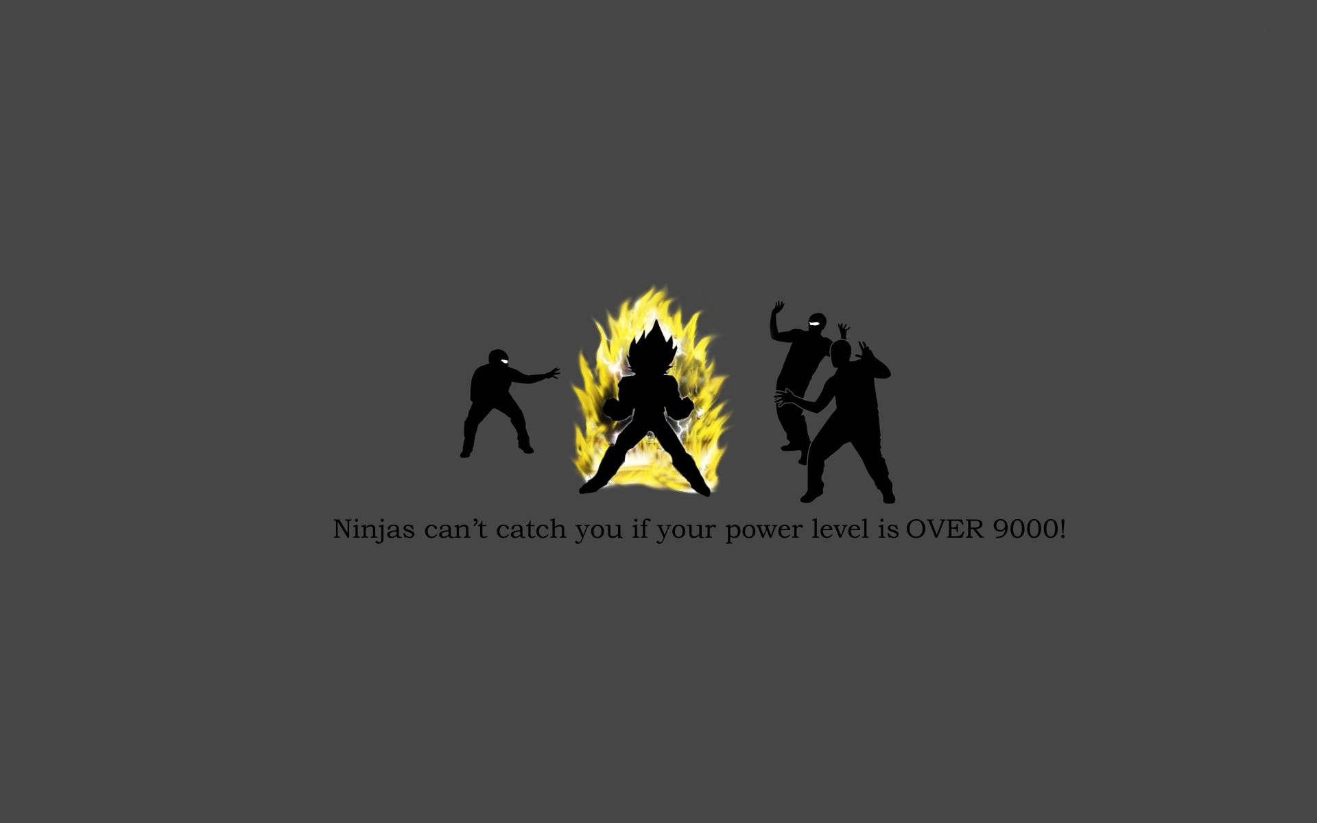 Ninjas And Goku Funny Meme Wallpaper
