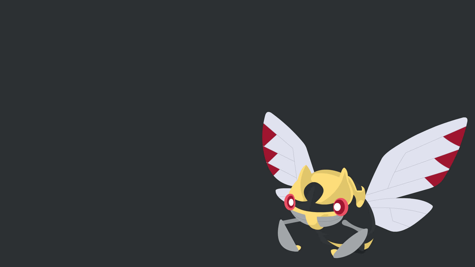 Enigmatic Ninjask: The Speedy Pokémon Master of Illusion Wallpaper