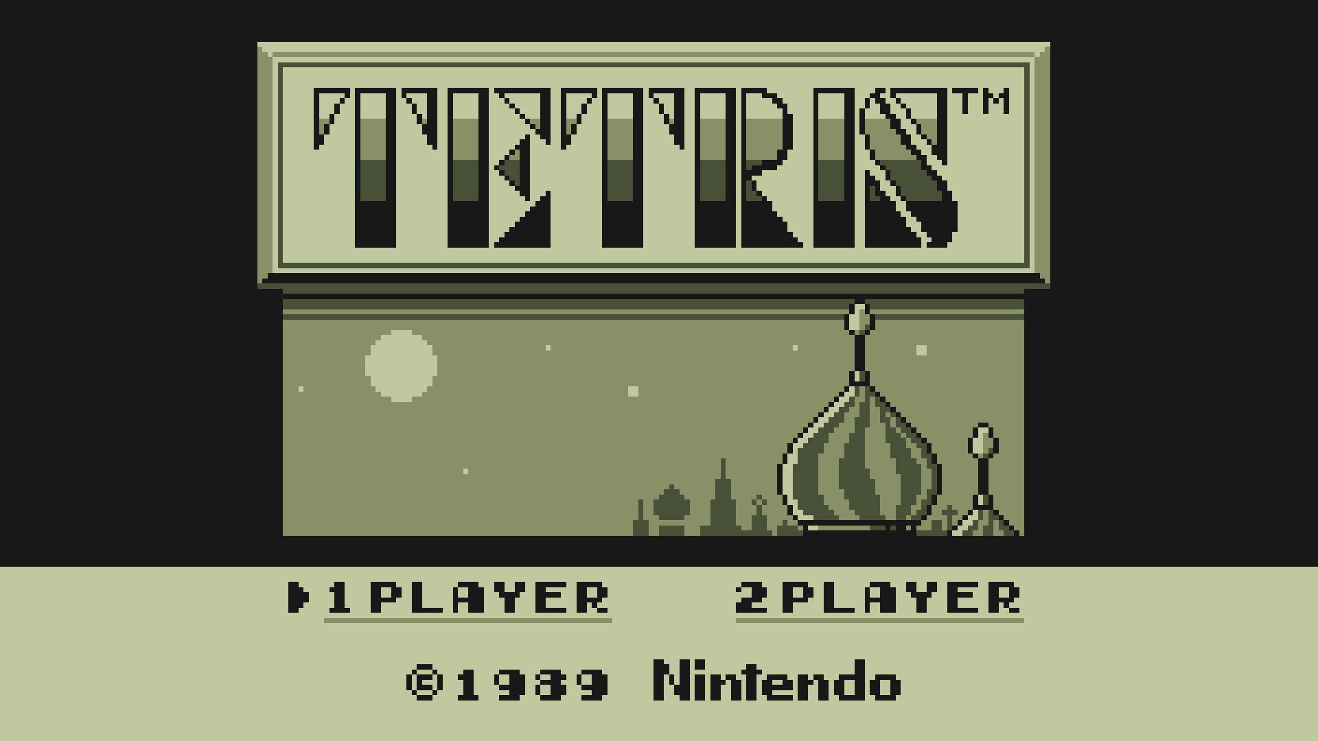 Nintendo 1989 Tetris Wallpaper