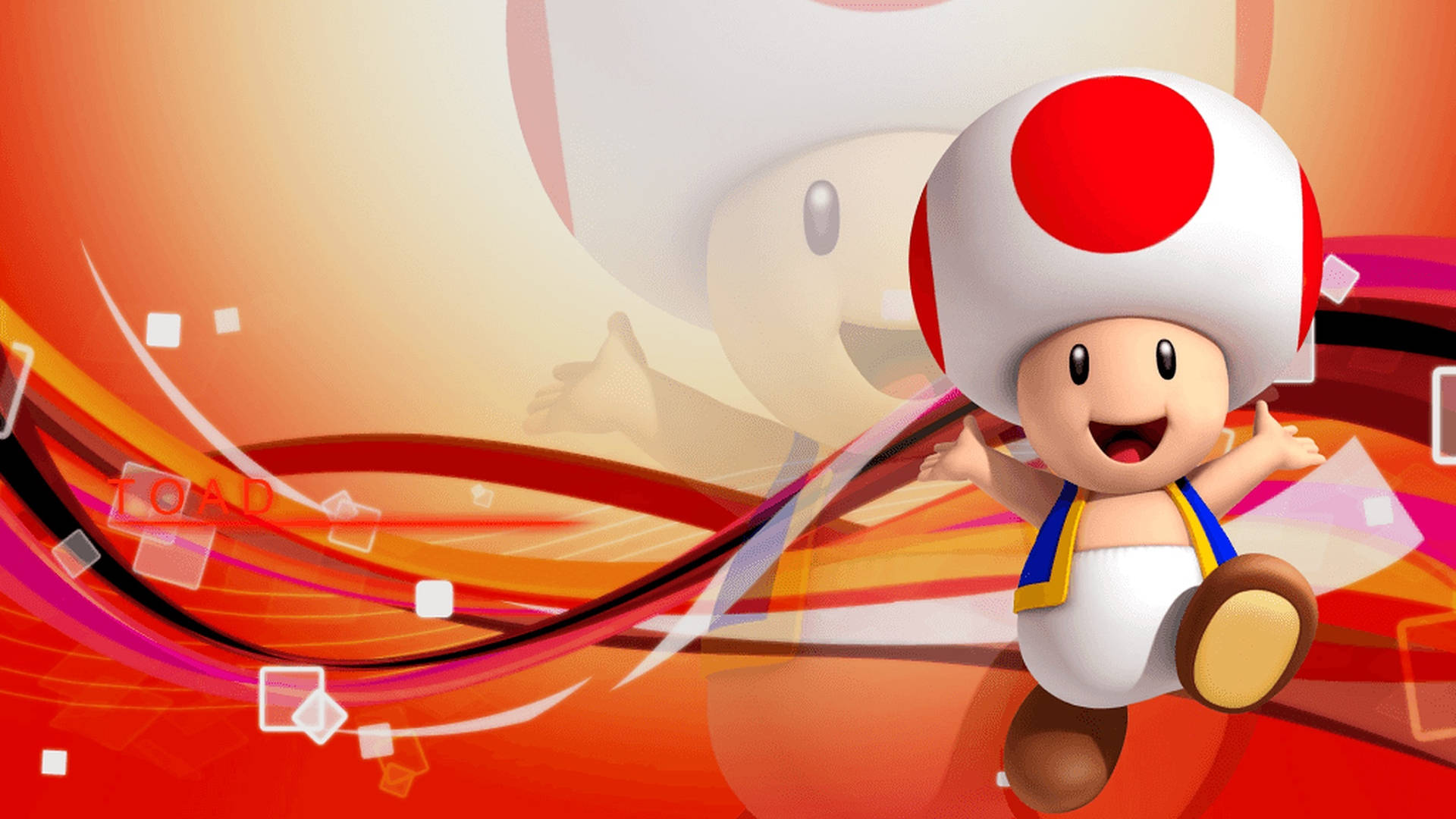 Nintendo Character Toad Poster