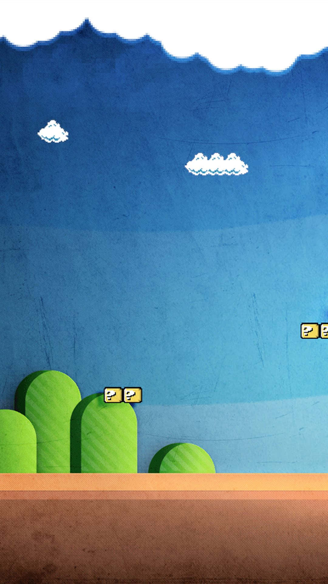 Nyd dine yndlingsspil på farten med Nintendo iPhone tapet. Wallpaper
