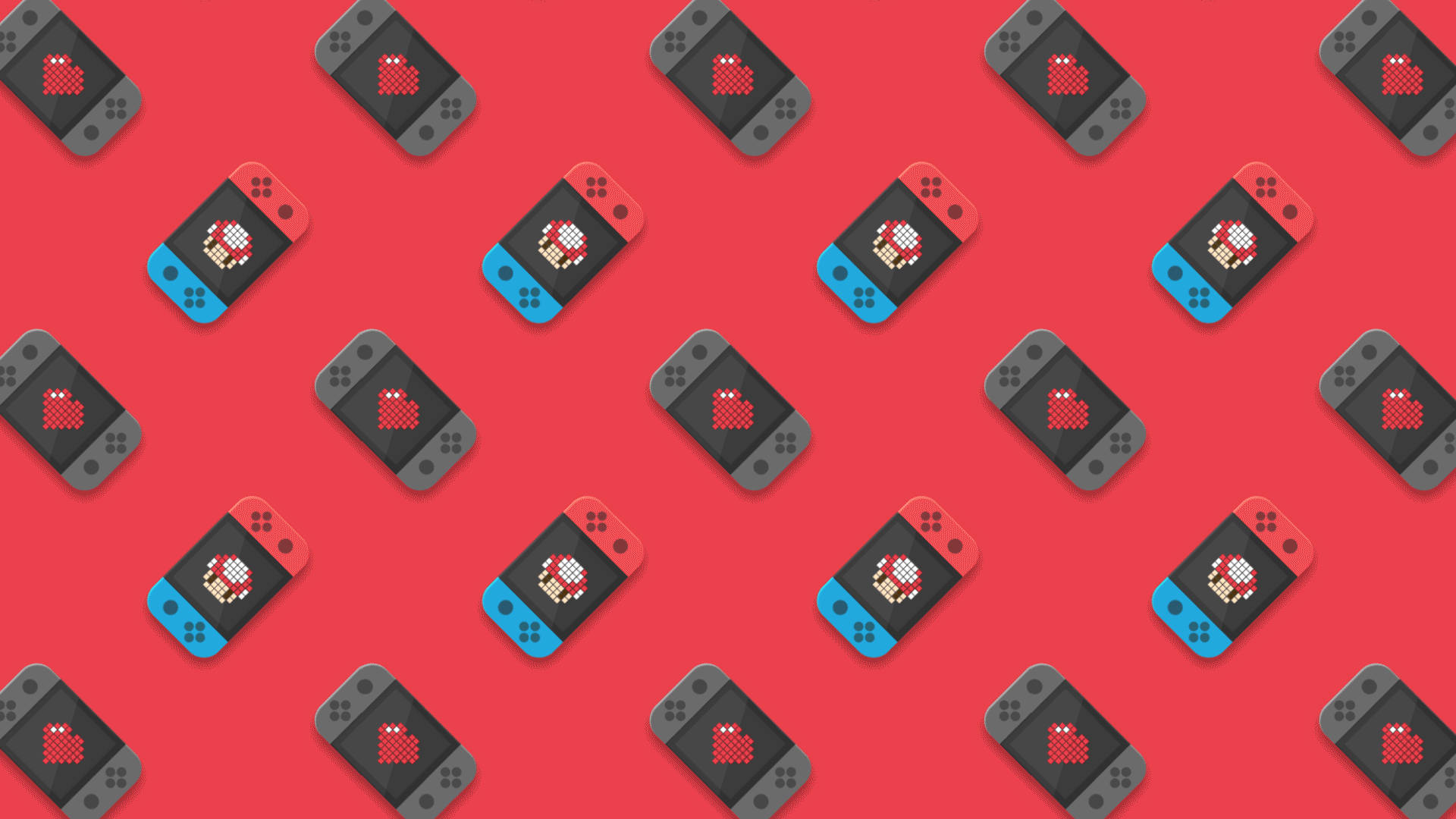 Nintendo Switch Controllers Wallpaper