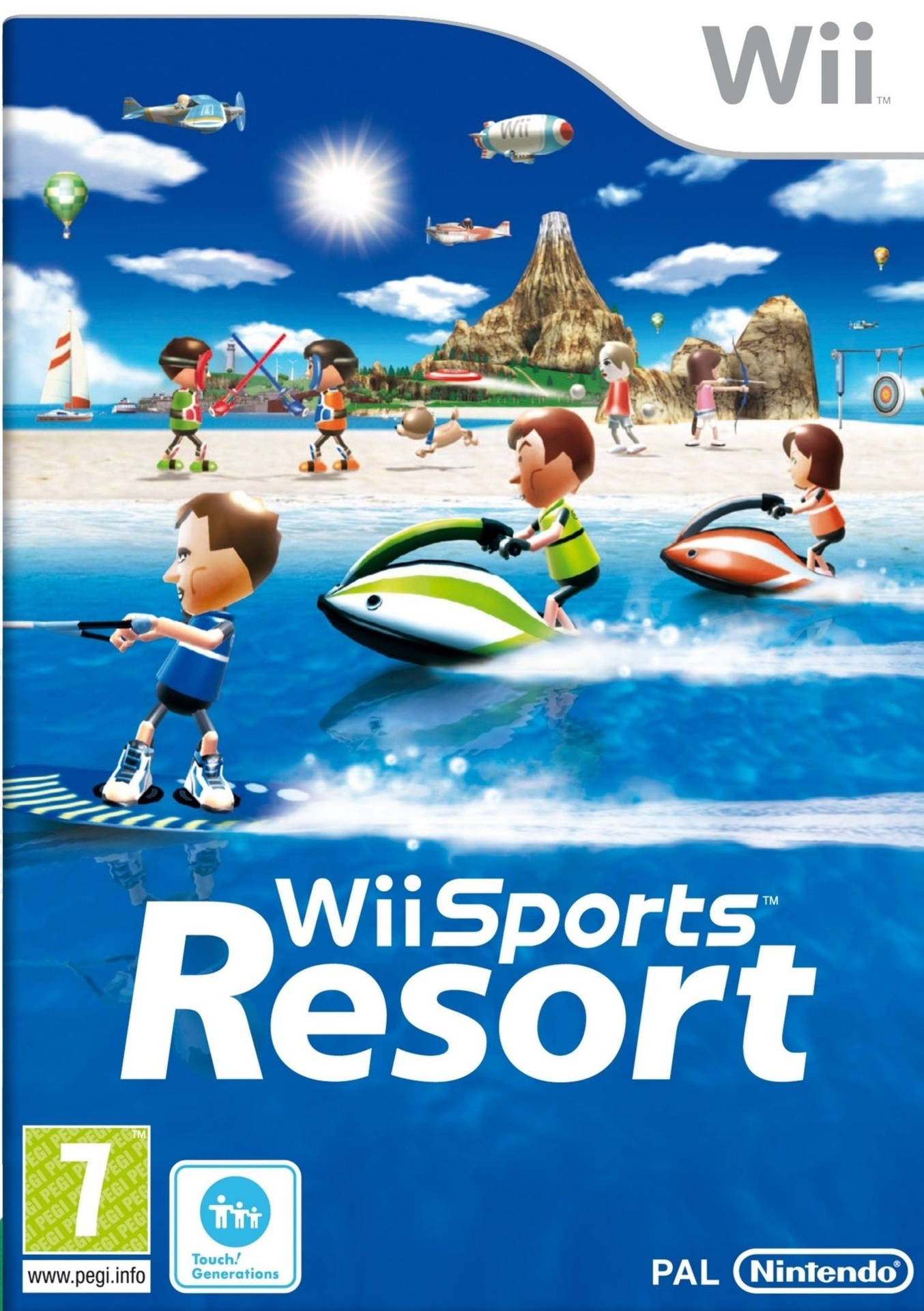 Nintendo Wii Sports Resort Official Game Wallpaper