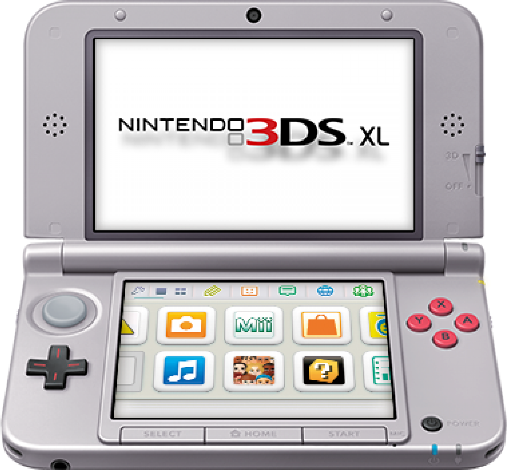 Nintendo3 D S X L Handheld Console PNG