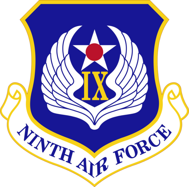 Ninth Air Force Logo PNG