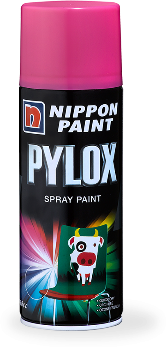 Nippon Pylox Spray Paint Can PNG