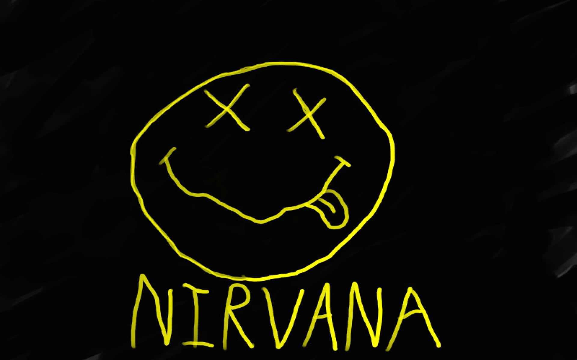Grunge Legends Nirvana Rocking Out