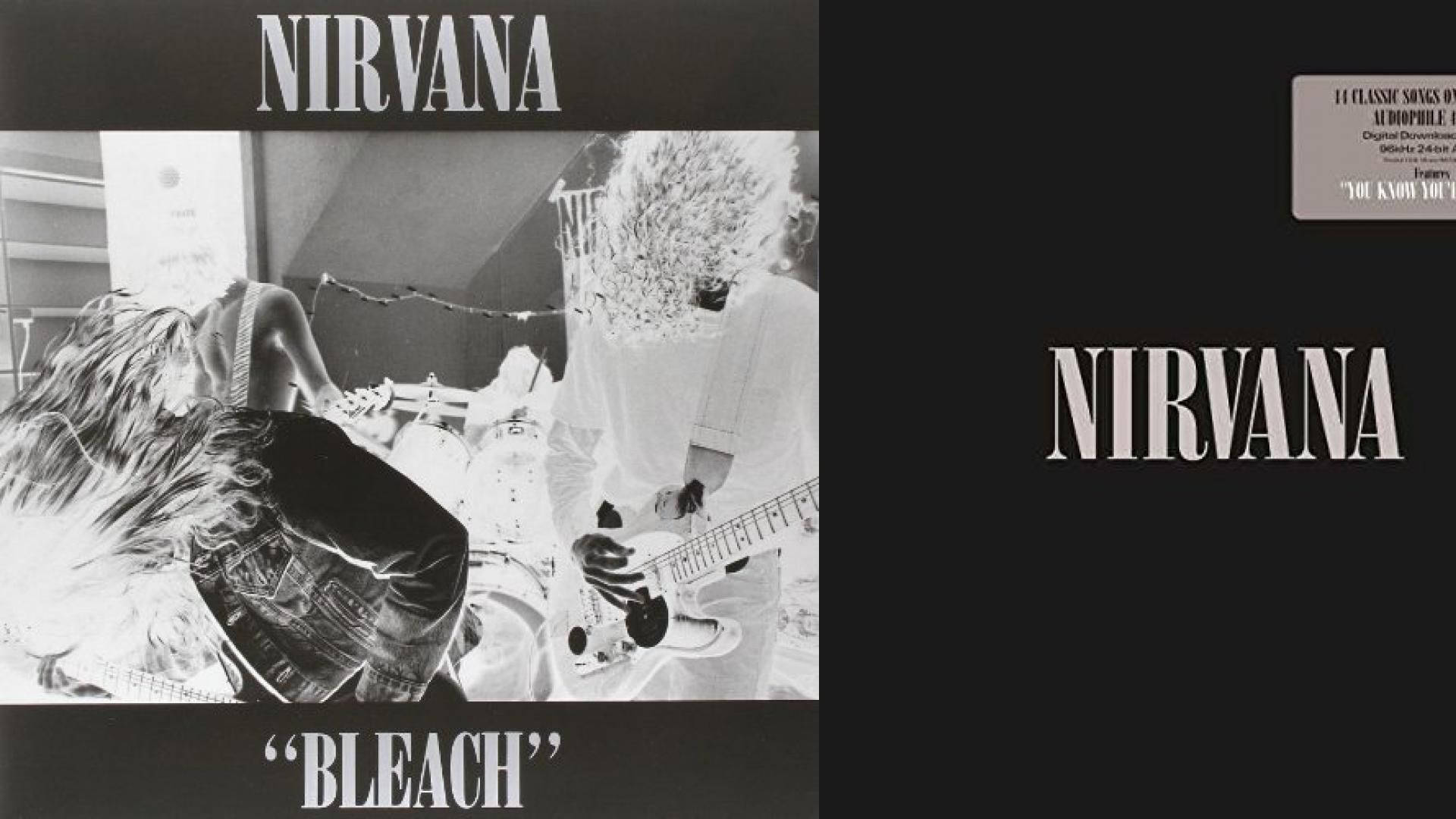 Nirvana Bleach Cover Wallpaper